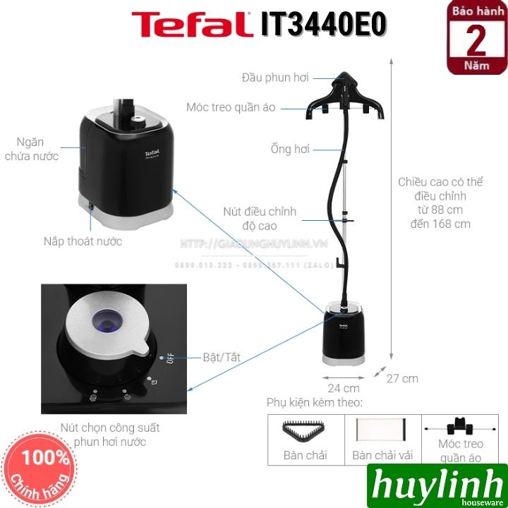 Bàn ủi hơi nước dạng đứng Tefal IT3440E0 - 1800W 2