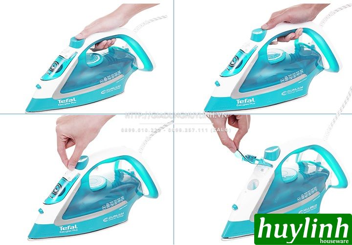 Bàn là - ủi hơi nước Tefal FV5737E0 - 2500W - Made in Pháp 7