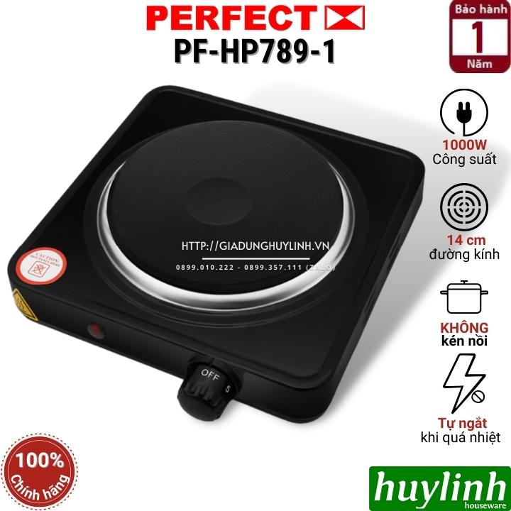 Bếp điện đơn Perfect HP789-1 - 1000W - Không kén nồi