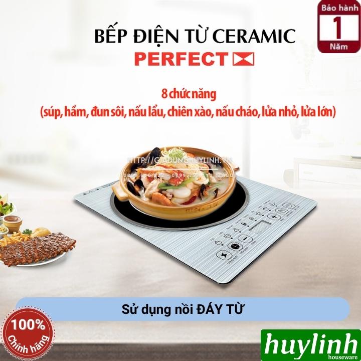 Bếp điện từ đơn Perfect PF-EC66 - Công suất 2200W - 8 Chức năng 2