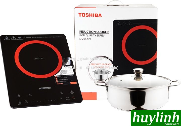 Bếp điện từ đơn Toshiba IC-20S2PV - 2000W 5