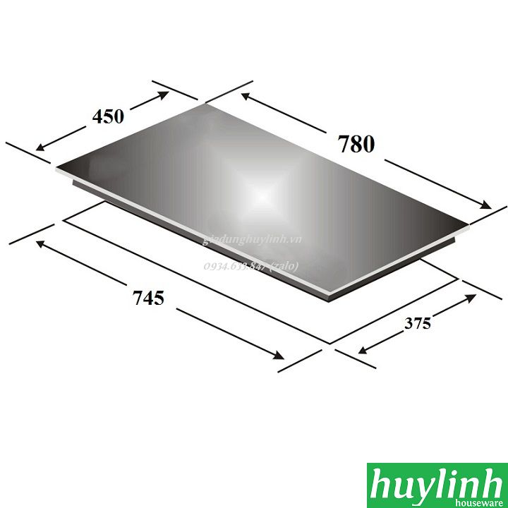 Bếp điện từ hồng ngoại Kaff KF-IC5801SB (2 Từ 1 Hồng Ngoại) 2