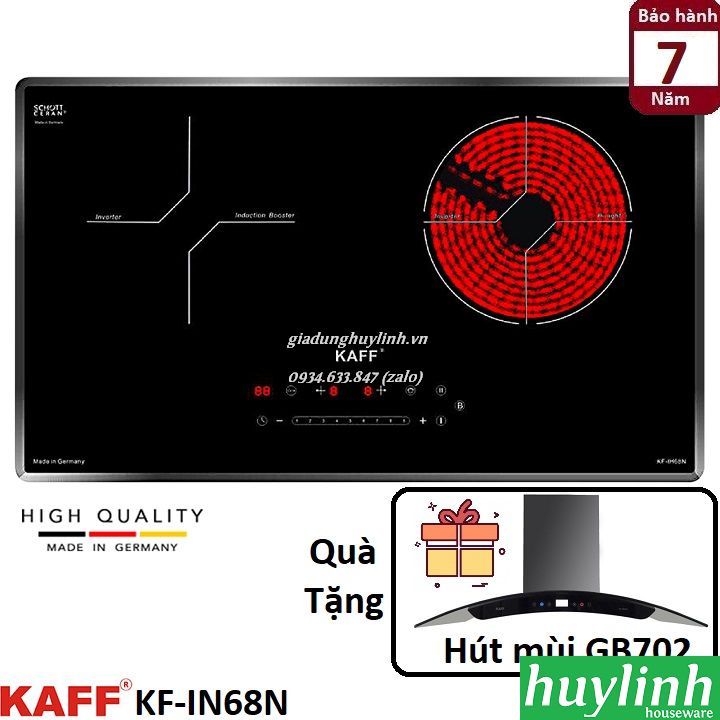 Bếp điện từ Kaff KF-IH68N - made in germany