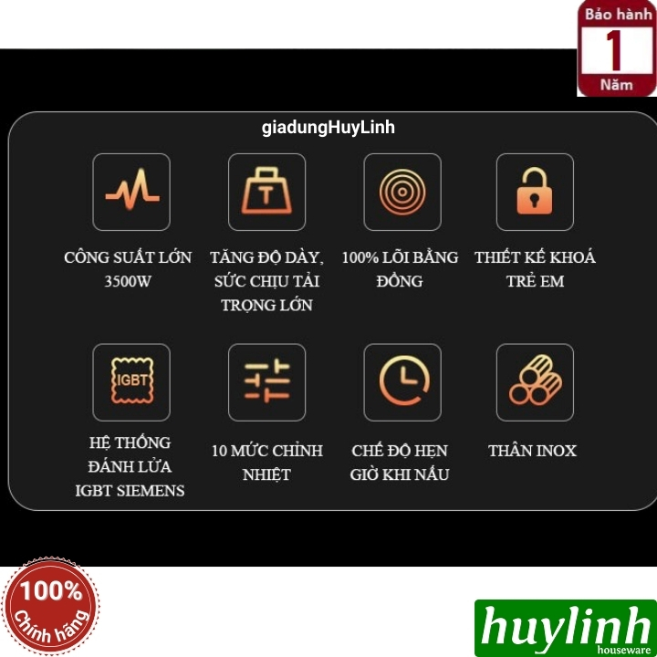 Bếp từ công nghiệp Tiross TS8043 2