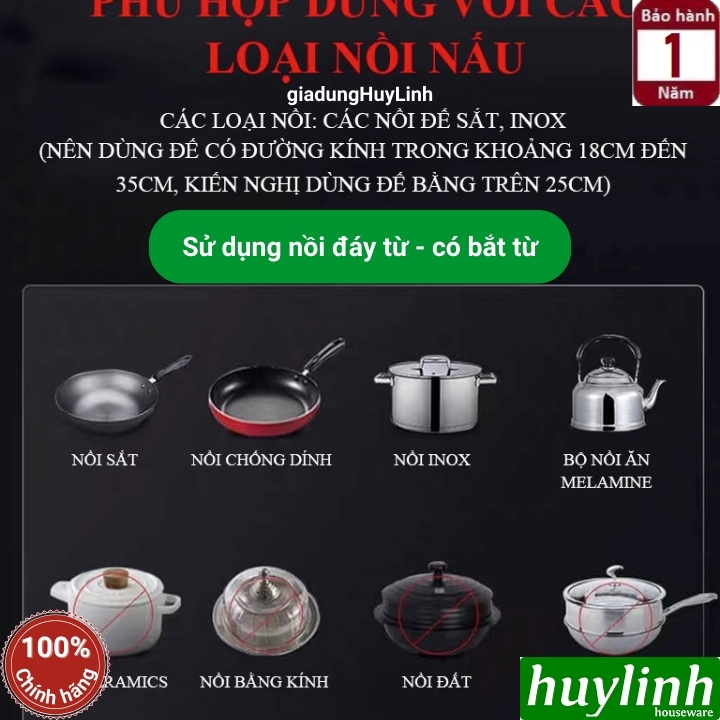 Bếp từ công nghiệp Tiross TS8043 7