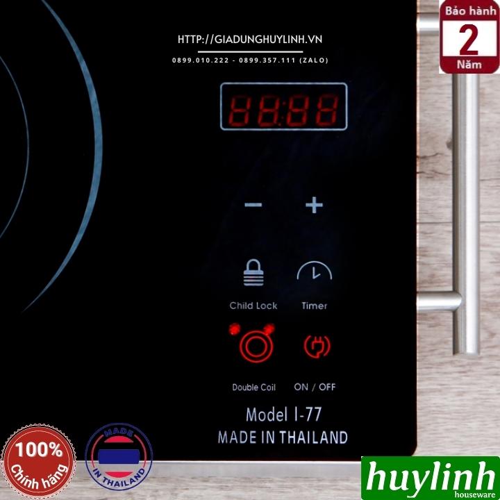 Bếp hồng ngoại đơn Iruka I-77 - 2200W - Sản xuất tại Thái Lan 3