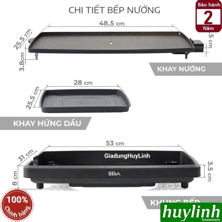 Bếp - vỉ nướng điện Seka SK540 - 1800W 6