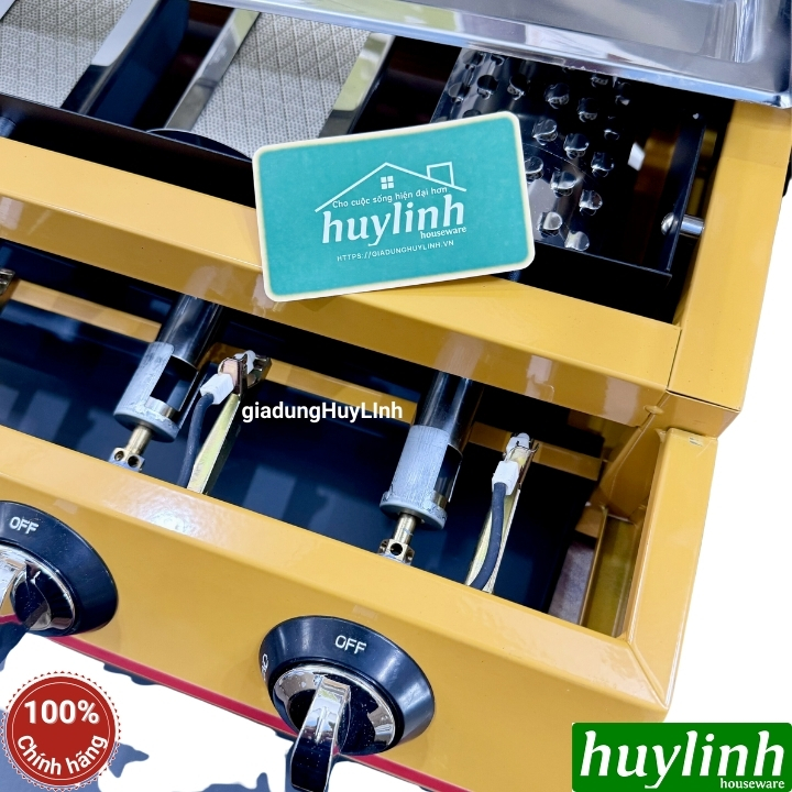 Bếp nướng gas 6 đầu đốt Eton ET-K233 - cỡ nhỏ 6