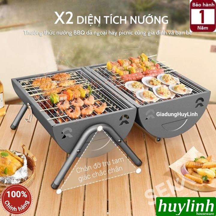 Bếp nướng than hoa Seka SK3640 - phù hợp cho picnic, dã ngoại, gia đình 2