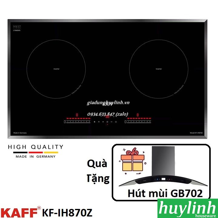 Bếp từ đôi Kaff KF-IH870Z