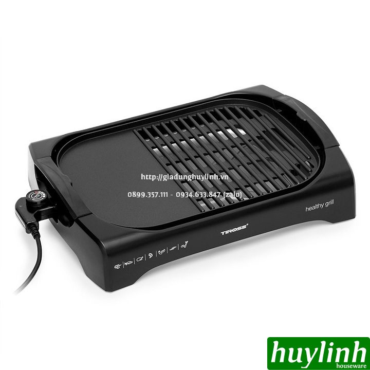 Bếp - vỉ nướng điện Tiross TS968 - 2000W 2