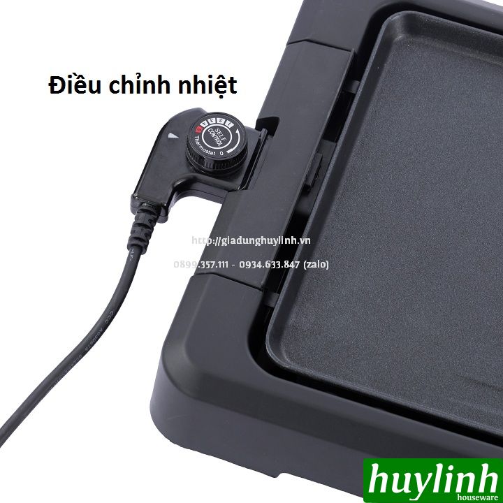 Bếp - vỉ nướng điện Tiross TS969 - 2000W 3