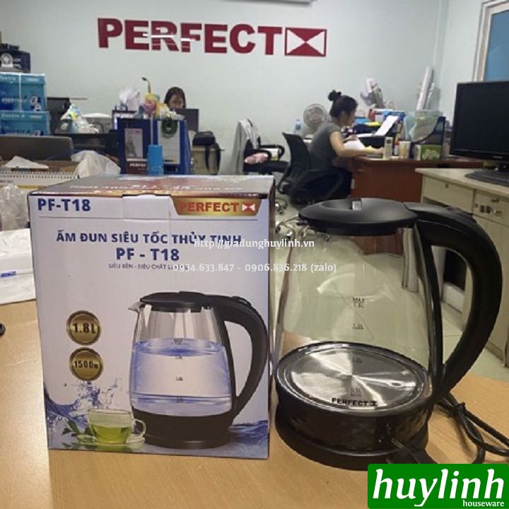 Bình ấm đun siêu tốc thuỷ tinh Perfect PF-T18 - 1.8 lít 4