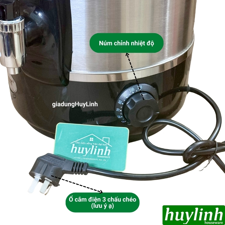 Bình đun nước nóng FEST dung tích 8 lít - 10 lít - 12 lít - 16 lít - 20 lít - Inox 304 cao cấp 2