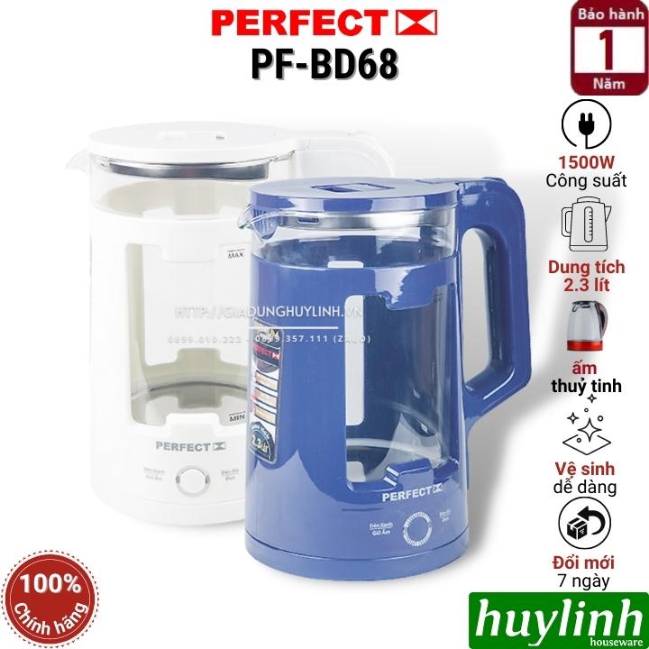 Bình đun siêu tốc Perfect PF-BD68