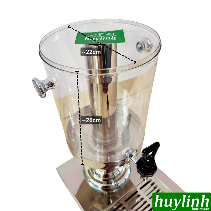 Bình đựng nước trái cây hoa quả dung tích 8 lít 2
