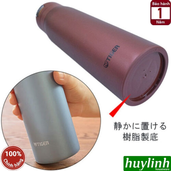 Bình giữ nhiệt lạnh cao cấp Tiger MCS-A050 - 500ml - nắp bật có ống hút - Sản xuất tại Việt Nam 4