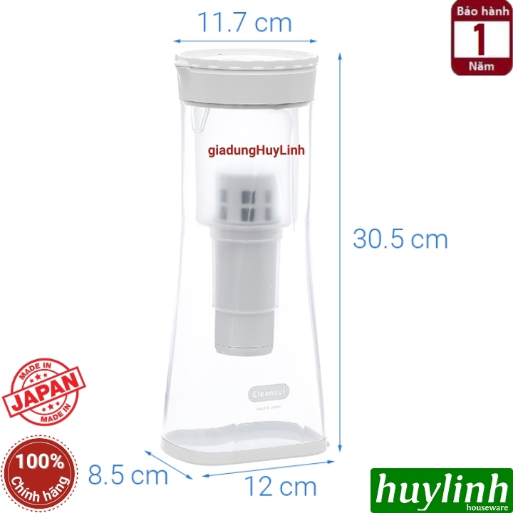 Bình lọc nước cầm tay Cleansui EJ102 3