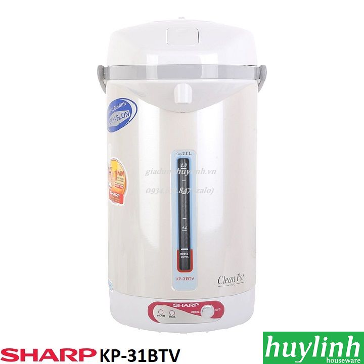 Bình thủy điện Sharp KP-31BTV - 2.8 lít