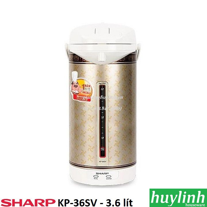 Bình thủy điện Sharp KP-36SV - 3.6 lít