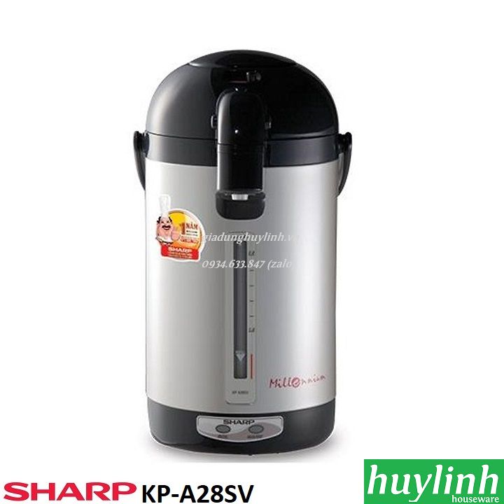 Bình thủy điện Sharp KP-A28SV - 2.8 lít