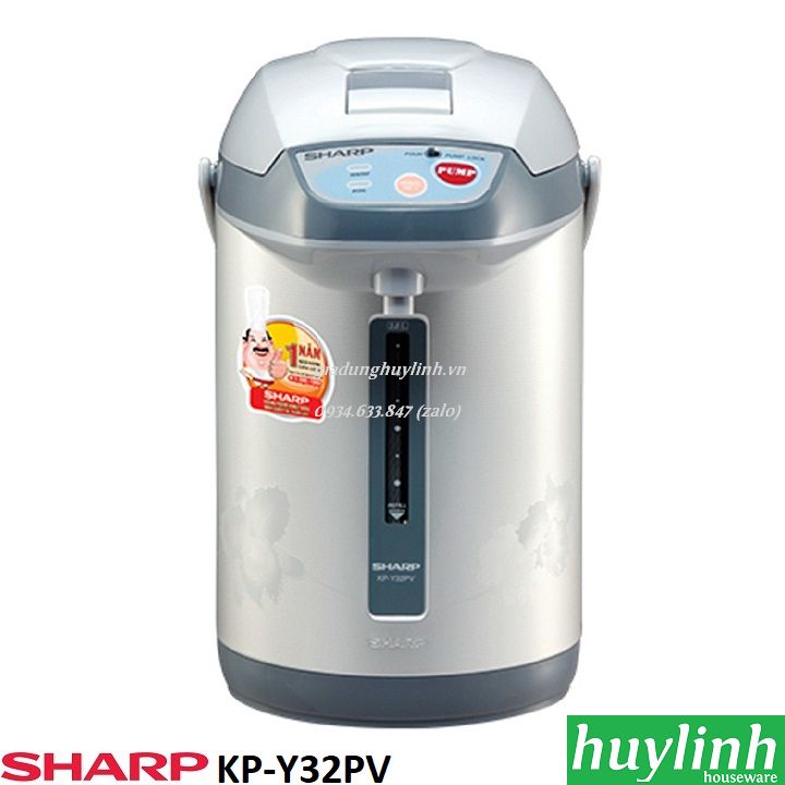 Bình thủy điện Sharp KP-Y32PV - 3 lít