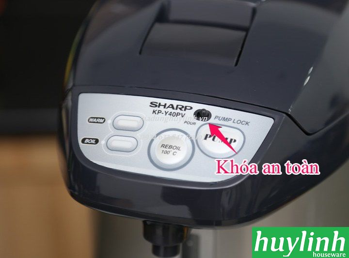 Bình thủy điện Sharp KP-Y40PV - 4 lít 5