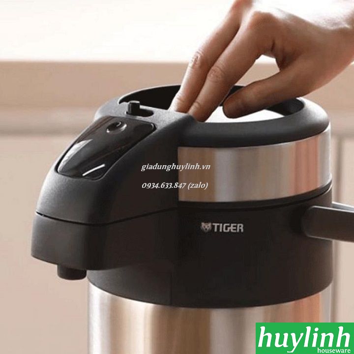 Bình thủy giữ nhiệt bấm rót Tiger MAA-A302 - 3 lít 4