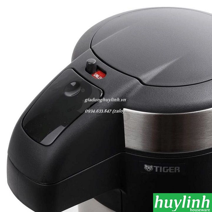 Bình thủy giữ nhiệt bấm rót Tiger MAA-A302 - 3 lít 5