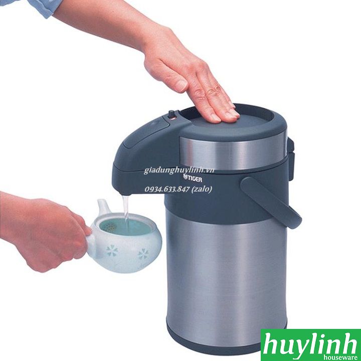 Bình thủy giữ nhiệt bấm rót Tiger MAA-A402 - Dung tích 4 lít 6