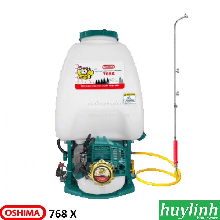 Bình xịt phun thuốc trừ sâu chạy xăng Oshima 768 X