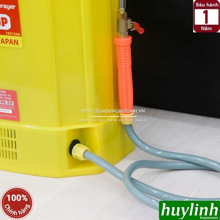 Bình xịt điện phun thuốc trừ sâu Con Ong Vàng COV20-DP - 20 lít - Bơm đôi - 12V/12AH 4