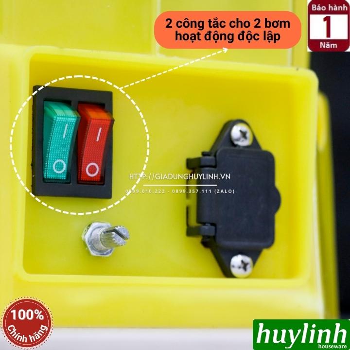 Bình xịt điện phun thuốc trừ sâu Con Ong Vàng COV20-DP - 20 lít - Bơm đôi - 12V/12AH 5