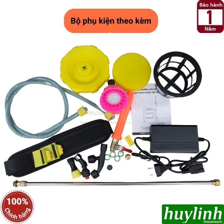 Bình xịt điện phun thuốc trừ sâu Con Ong Vàng COV20-DP - 20 lít - Bơm đôi - 12V/12AH 6