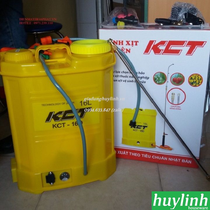 Bình xịt điện KCT 16D - 16 lít 2