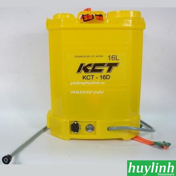 Bình xịt điện KCT 16D - 16 lít