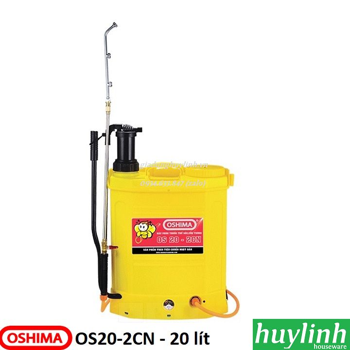 Bình xịt điện Oshima OS20-2CN - 20 lít - 2 chức năng