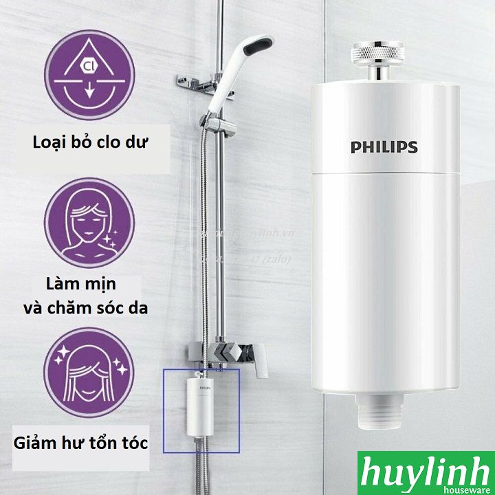 Thiết bị lọc vòi sen tắm Philips AWP1775 2