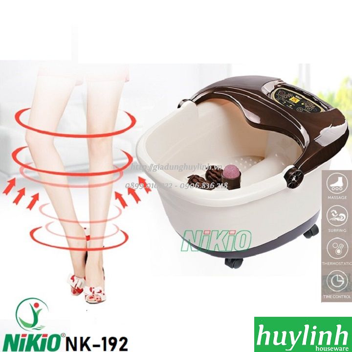 Bồn massage chân cao cấp Nikio NK192 - 5 lít