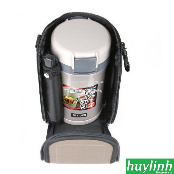 Cà mèn hộp đựng cơm Tiger LWU-B200 - 3 ngăn 4