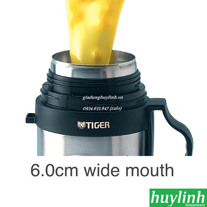 Cà men hộp cơm giữ nhiệt Tiger MCW-P091 - 900 ml 4