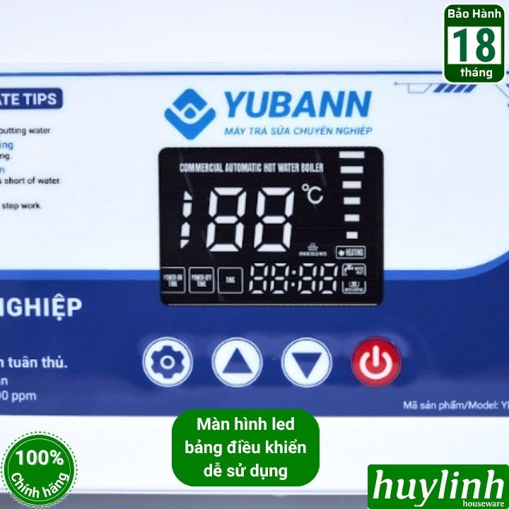 Máy - Cây đun nước nóng tự động Yubann YB-65L - dung tích 35 lít - công suất 65 lít/h 3