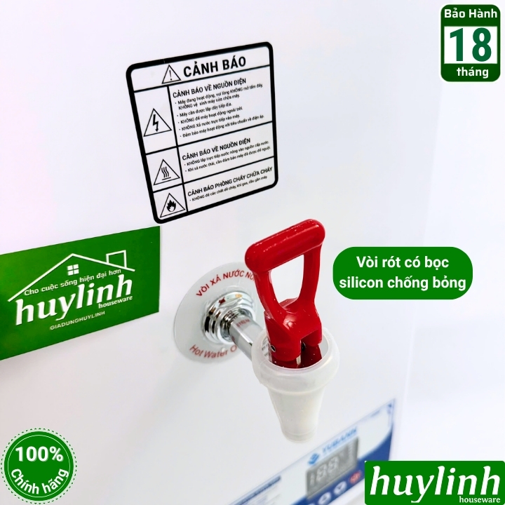 Máy - Cây đun nước nóng tự động Yubann YB-65L - dung tích 35 lít - công suất 65 lít/h 5