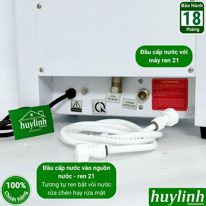Máy - Cây đun nước nóng tự động Yubann YB-65L - dung tích 35 lít - công suất 65 lít/h 8