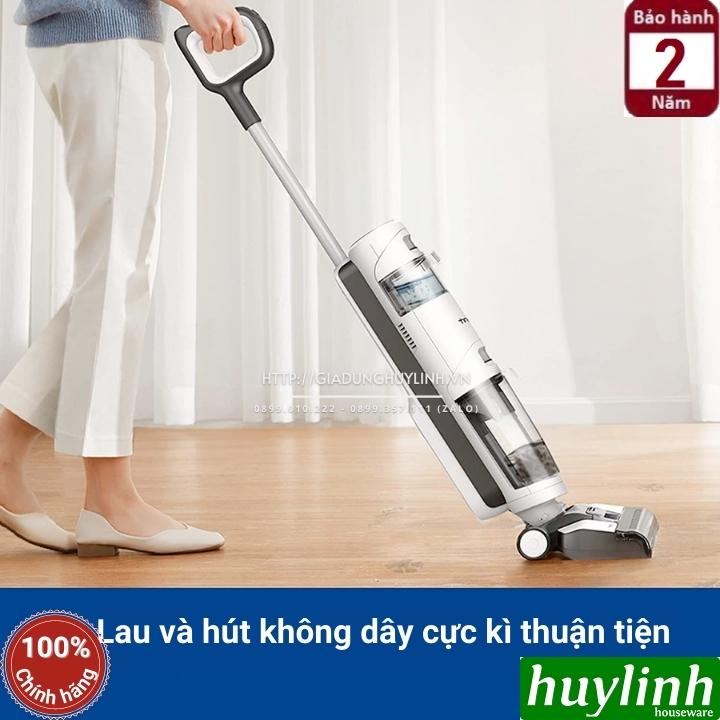 Máy hút bụi lau sàn khô và ướt Tineco IFloor 3 Breeze - Bản quốc tế - dùng pin sạc 3000mah - 2 trong 1 2