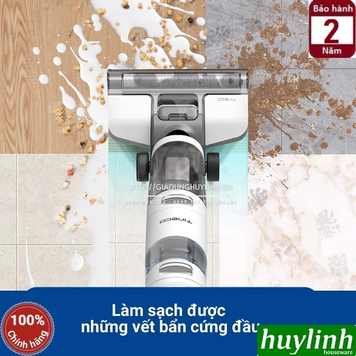 Máy hút bụi lau sàn khô và ướt Tineco IFloor 3 Breeze - Bản quốc tế - dùng pin sạc 3000mah - 2 trong 1 3