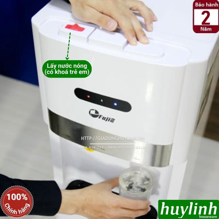 Cây nước nóng lạnh 3 vòi Fujie WD6500C - Làm lạnh bằng Block 3