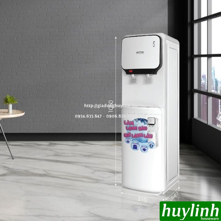 Cây nước nóng lạnh Mutosi MD-200S - Làm lạnh bằng Block