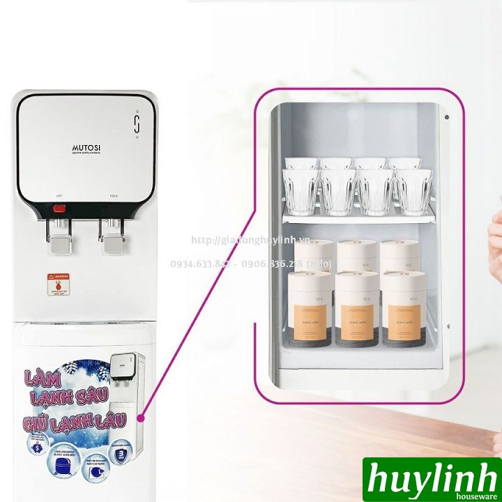 Cây nước nóng lạnh Mutosi MD-200S - Làm lạnh bằng Block 5