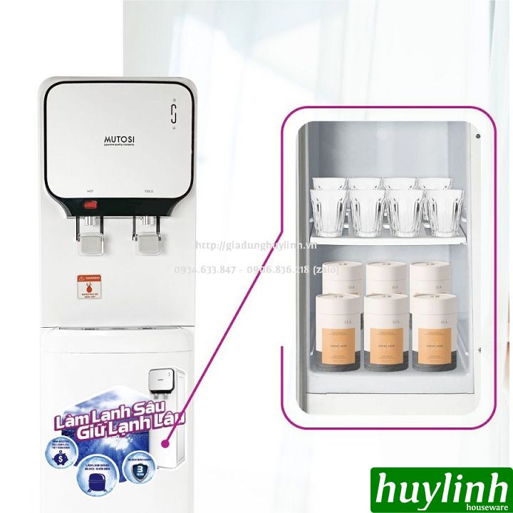 Cây nước nóng lạnh Mutosi MD-250 - Làm lạnh bằng Block 5